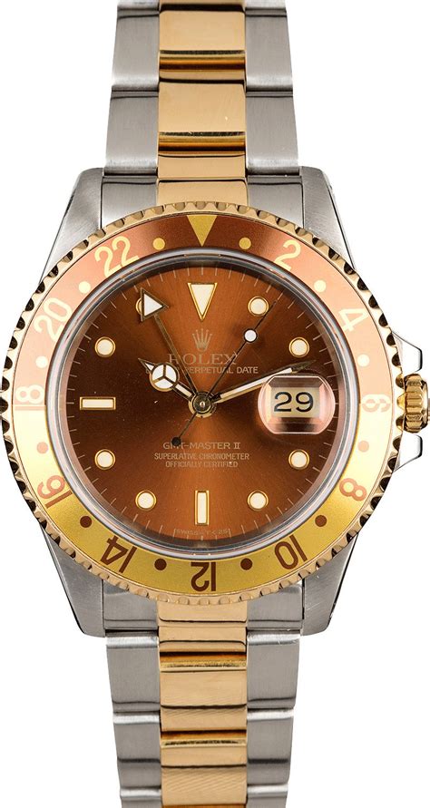 rolex 16753 vetro plastica|rolex root beer model 16753.